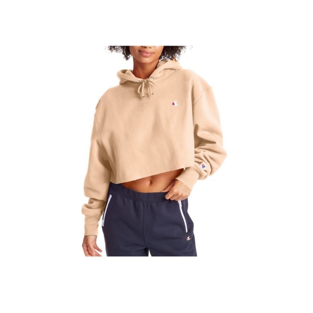 NWT Champion Reverse Weave Cropped Hoodie